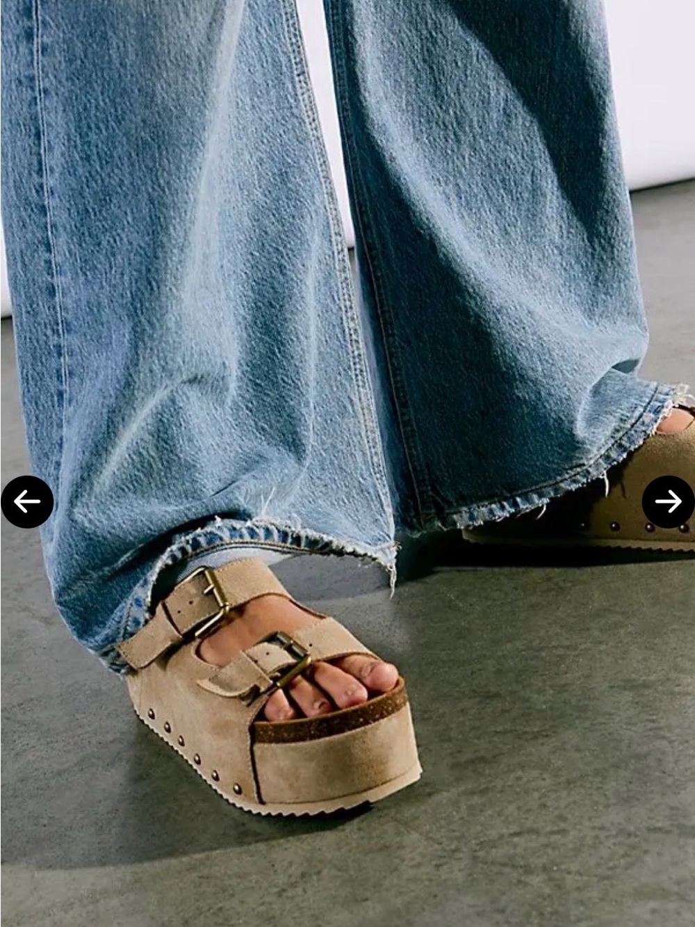 INTENTIONALLY BLANK
Rule Breaker Flatform Sandals - Taupe (shoe26)